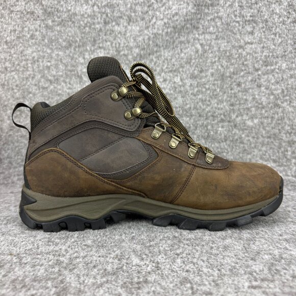 ✅Timberland Mt. Maddsen Mid Mens 11 Waterproof Hiking Boots Brown Leather Shoes - Picture 12 of 12
